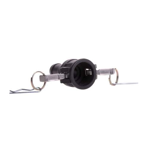 Waste Connector Camlock 25mm (F) - 25mm Hosetail (M)