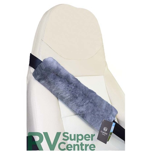 Classic NZ Safety Belt Cover Grey